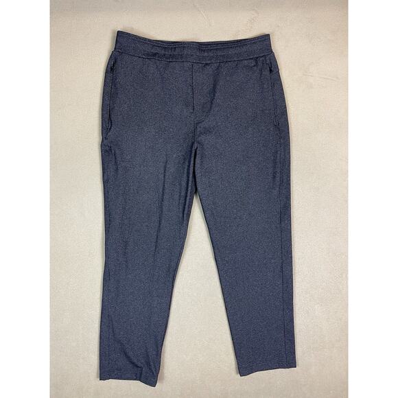Public Rec Pants Mens 34x28 Gray Jogger Sweatpants Pockets Tapered Adult